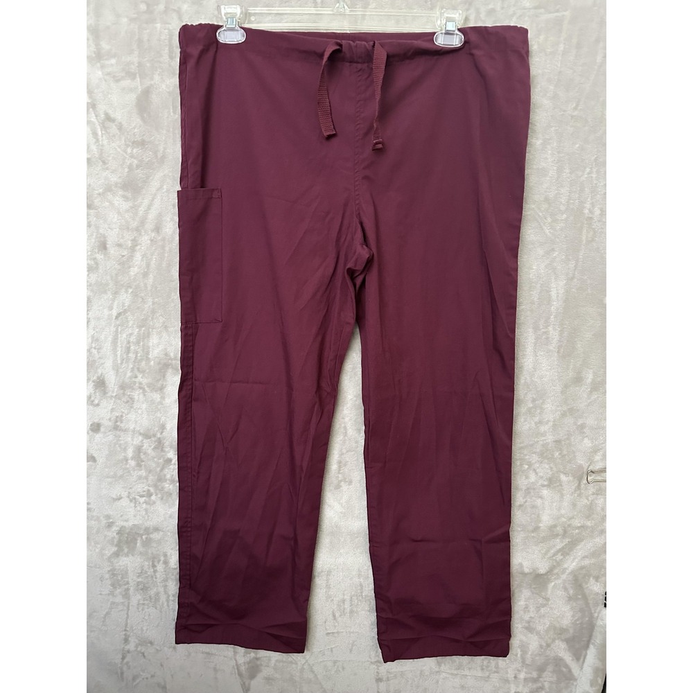 Fundamentals Scrub Pants Mens‎ XL Drawstring Waist Medical Uniform Work